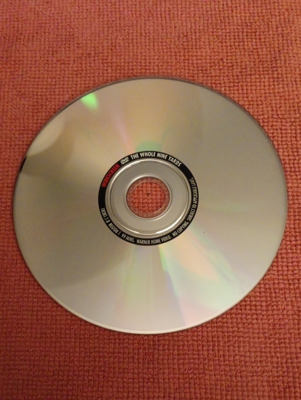2/$6 The Whole Nine Yards DVD *NO CASE*